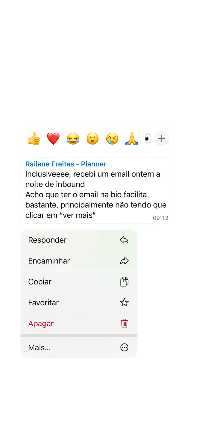 Depoimento de Raiane Freitas, Planner